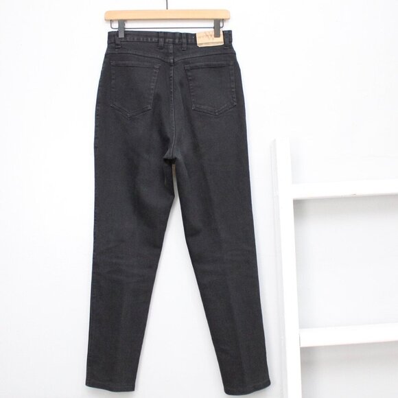 Westport Vintage Black High-Rise Straight Leg Denim Jeans Size 8 - Picture 2 of 7